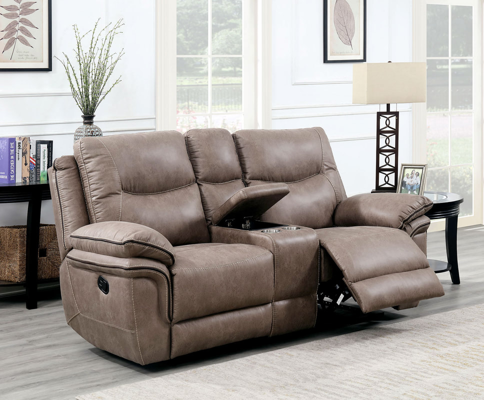 sofa and matching loveseat brown leather set